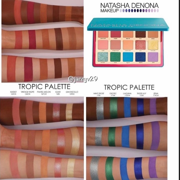 🏝Natasha Denona Tropic Eyeshadow Palette🏝 - Picture 2 of 3
